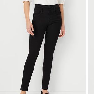 High Rise Skinny Black Jeans